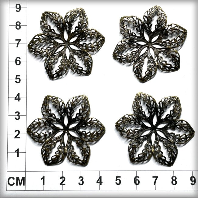 CH013 Filigree Flowers #4