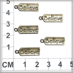 CH059 'Believe' Charm #1
