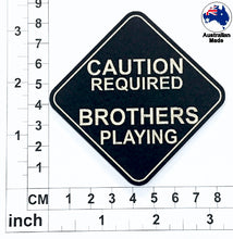 Load image into Gallery viewer, CT039 Caution Required Brothers Playing
