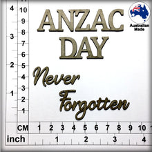 Load image into Gallery viewer, CT200 ANZAC DAY Never Forgotten
