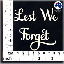 Load image into Gallery viewer, CT205 Lest We Forget

