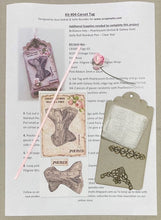 Load image into Gallery viewer, Corset Tag (Kit #04)
