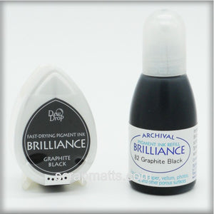 Graphite Black Brilliance Dew Drop Ink