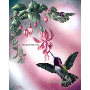 PT3362 Hummingbird Right (small) - Papertole Print