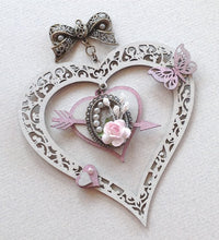 Load image into Gallery viewer, CB5112 Hanging Hearts 01
