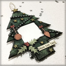 Load image into Gallery viewer, Mixed Media Christmas Tree 01 (Kit #49)
