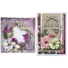 Load image into Gallery viewer, 2 Floral Cards 03 (Kit #69)
