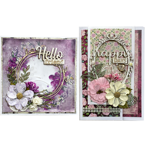 2 Floral Cards 03 (Kit #69)