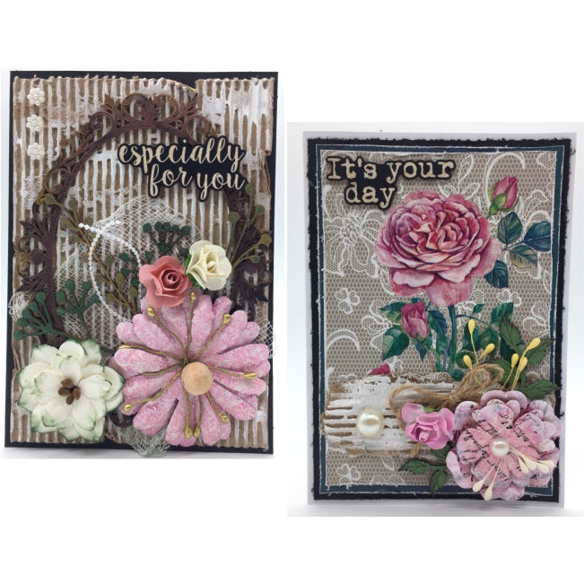 2 Floral Cards 05 (Kit #80)