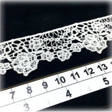 Load image into Gallery viewer, LL011 35mm White Polyester Cotton Lace per metre
