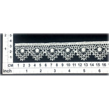 Load image into Gallery viewer, LL013 30mm White Polyester Cotton Lace per metre
