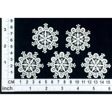Load image into Gallery viewer, LM002 Set of 5 White Lace Doilies
