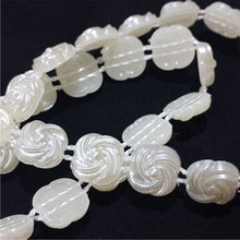 Load image into Gallery viewer, PB006- Ivory Flat Back Pearl Trim
