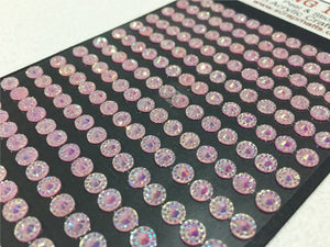 5mm Pale Pink Acrylic Craft Gems