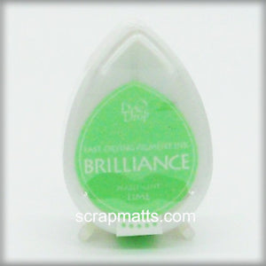 Pearlescent Lime Brilliance Dew Drop Ink