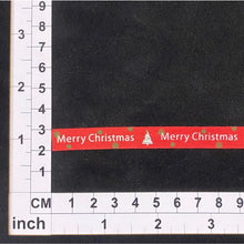 Load image into Gallery viewer, RB001 Merry Christmas Ribbon
