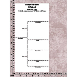 Template ST4008 Side Step Card