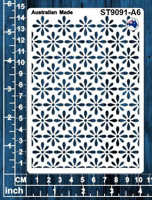 ST9091 Pattern Stencil – Scrapmatts & Papertole Australia