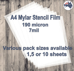 Mylar Stencil Film 190micron (7mil)