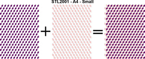 STL2001 - A4 - Small - Blocks Stencil