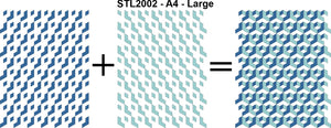 STL2002 - A4 - Large - Blocks Stencil