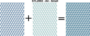 STL2002 - A4 - Small - Blocks Stencil