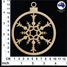 Load image into Gallery viewer, WS1002 Bauble with Snowflake
