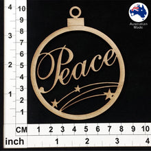 Load image into Gallery viewer, WS1006 Bauble with Peace
