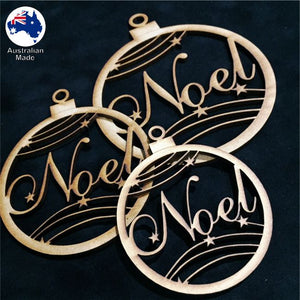 WS1007 Bauble with Noel