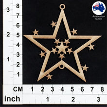 Load image into Gallery viewer, WS1016 Star Ornament 03
