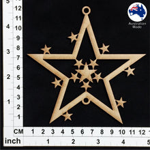 Load image into Gallery viewer, WS1016 Star Ornament 03
