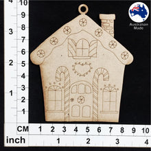 Load image into Gallery viewer, WS1018 Gingerbread House Ornament
