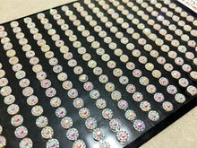 Load image into Gallery viewer, 4mm White Sparkle Acrylic Craft Gems
